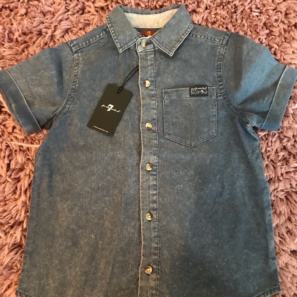 7 for all Mankind Boy’s Chambray Shirt